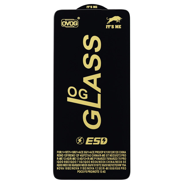 Захисне скло OG Glass для Oppo Reno12 F / One Plus 10T / 10R/ Ace 5G / Realme GT NEO 3/ GT2 PRO-0